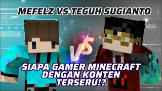 Mefelz vs Teguh Sugianto: Adu Konten Minecraft! Siapa Lebih Seru? | MRI PanSos Kap #short