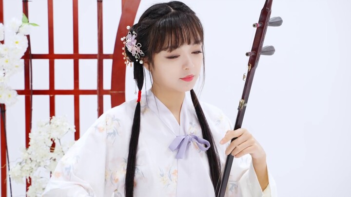 【Erhu】The goddess splits the view! Tactful performance applies to compete!