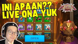 GA ADA WAR KVK! LIVE NYANTAI SAMBIL QnA DHALRUK'S PUZZLE BOX dan CEROLI | Rise Of Kingdoms Indonesia