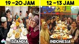 WARGA INDONESIA PATUT BESYUKUR! Inilah 10 Negara dengan Waktu Puasa Tersingkat di Dunia