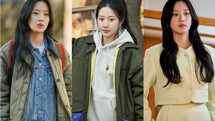 Korean drama outfits: Moon Ga-young | 120 outfits of Noh Da-hyun | "Link"