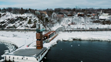 CANADA Drone View & Winter In Canada   Free HD Video