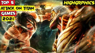 Top 5 Attack On Titan Games For Android 2021