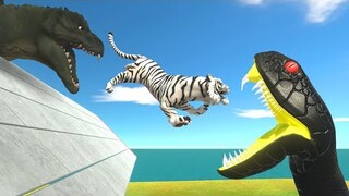 Slide Into Black Snake Lair - Animal Revolt Battle Simulator