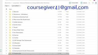 Lucas Aoun – Advanced Testosterone & Sexual Optimization Masterclass –Download