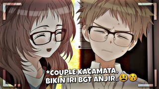 Ketika lu couple kacamata sama ayang😚✨ || Jedag Jedug Anime