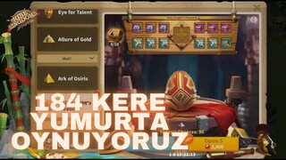 YUMURTA ETKİNLİĞİNİ FULL YAPIYORUZ ''184 ADET,, : Rise of Kingdoms