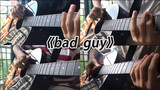 Playing "Bad Guy" with a One-String Guitar
