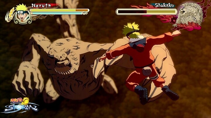 Naruto Uzumaki vs Gaara Shukaku Boss Battle in Ultimate Ninja Storm Mobile