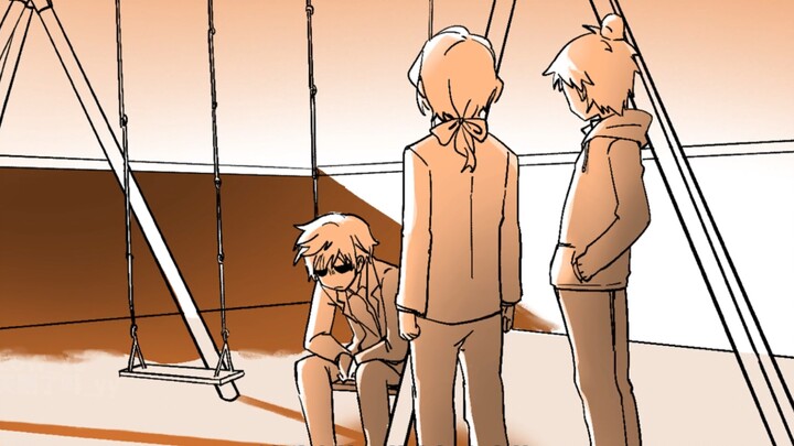 [APH/Evil Friend Group/Tulisan Tangan] Kehidupan sehari-hari seorang anak SMA: Masalah Antonio #1