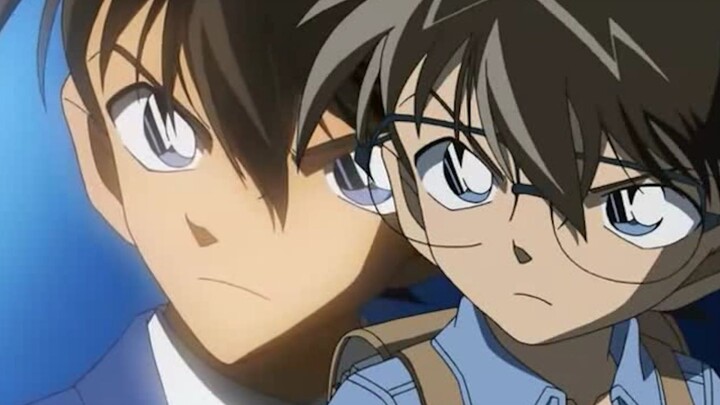 The scene where Shinichi appears behind Conan. Check your account.