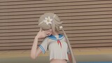 [Crash 3/Sailor suit] Rita who feels a little hot