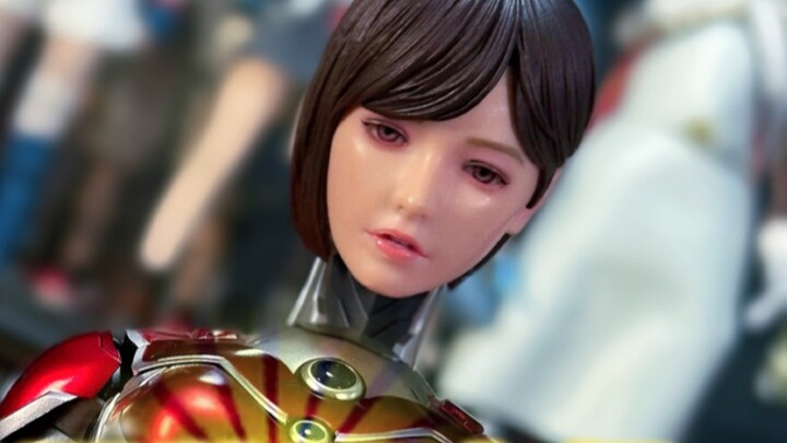 threezero mobile Ultraman Marie armor boneka 12 inci yang dapat digerakkan