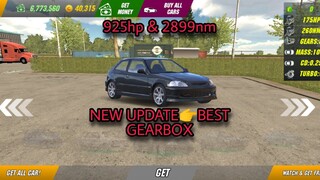 🚀925hp & 2899torq ek9 🔥best gearbox v4.8.4 new update & settings 👉 car parking multiplayer