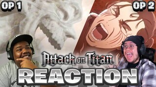 Attack on Titan S4 OP 1 & OP 2 REACTION