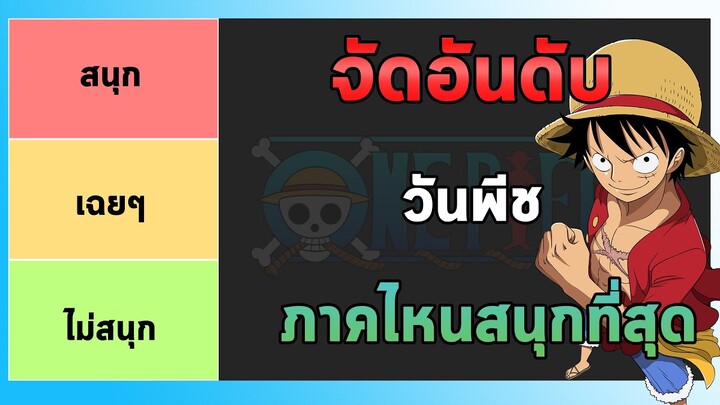 วันพีช - จัดอันดับวันพีช ภาคที่สนุกที่สุด!! (ความคิดเห็นส่วนตัวนะครับ)