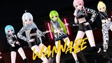 【MMD】ITZY - WANNABE (เวอร์ชั่นเต็ม)【Vocaloids Dance Cover】(Camera DL)4K