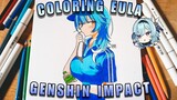 COLORING MOMY EULA 🤤 — [Genshin Impact]