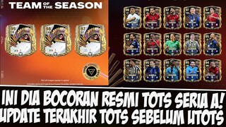 INI DIA UPDATE TERAKHIR TOTS SEBELUM UTOTS!! BOCORAN SERIA A ITALIA EVENT TOTS EASPORT FC MOBILE