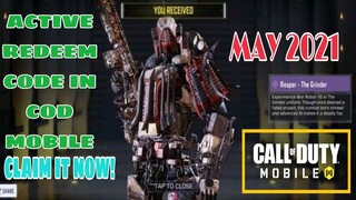 *May 2021* Call Of Duty Mobile New Redeem Code | Redeem code Cod Mobile Garena