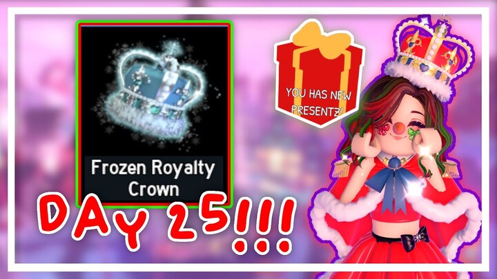[DAY 25!!!!!] 🎁🎅 ROYALE HIGH ADVENT CALENDAR! // Roblox Royale High Christmas
