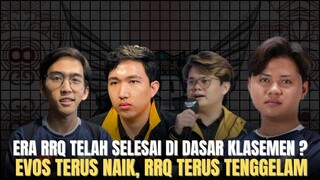 RRQ SEASON 13 ERANYA TELAH SELESAI? EVOS GLORY TERUS NAIK DARI JURANG KLASEMEN KALAHKAN PUNCAK