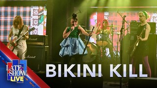 "Rebel Girl" - Bikini Kill (LIVE on The Late Show)