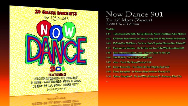 Now Dance 901 (1990) The 12' Mixes - Various [CD Album]