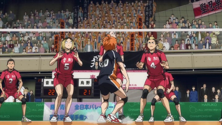 Haikyuu The Movie The dumpster battle Sub Indo