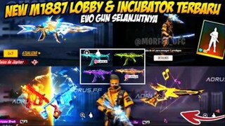 SKIN M1887 GOLDEN GLARE! BOCORAN INCUBATOR FF TERBARU, EVO GUN SELANJUTNYA, BOCORAN FF LAINNYA