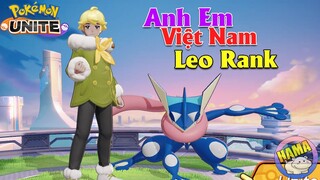 Pokemon UNITE - Cùng Anh Em Việt Nam Hard Rank Veteran Gây Cấn Trong Pokemon Moba