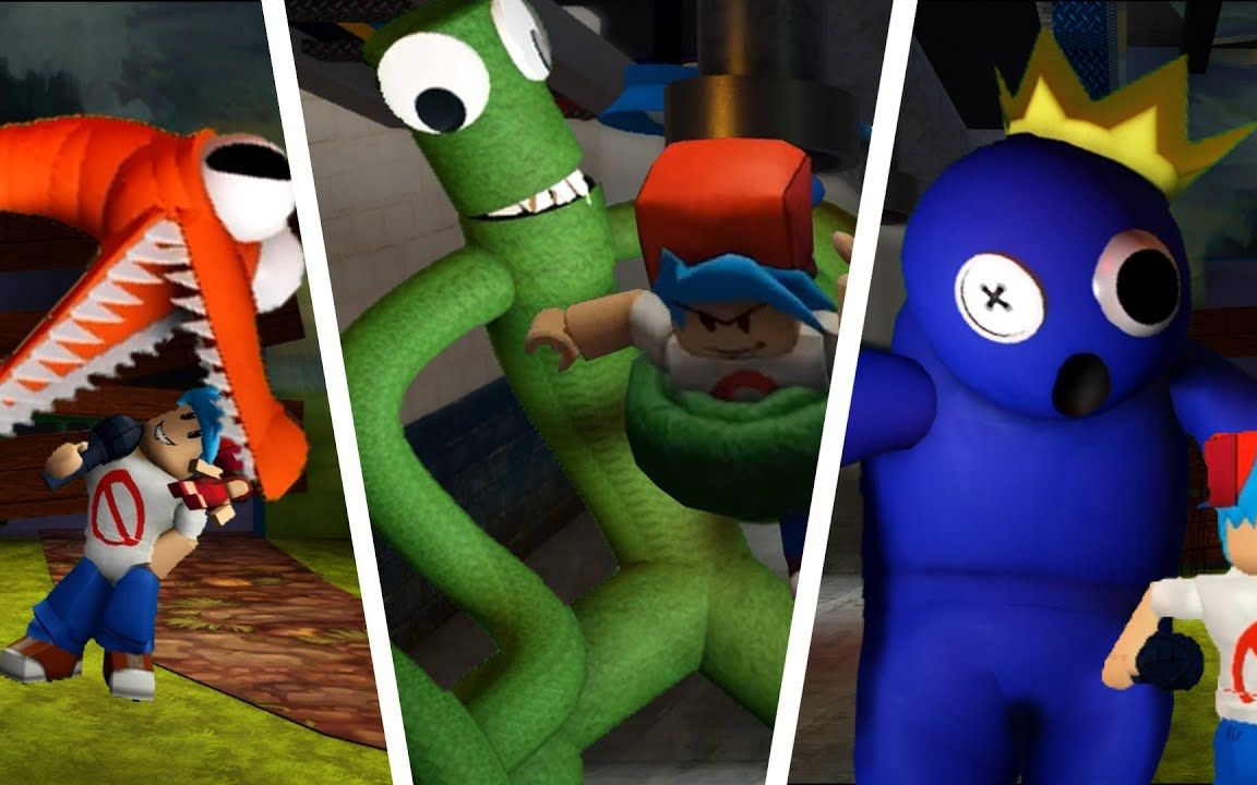 Rainbow Friends characters, jumpscares, and more in 2023