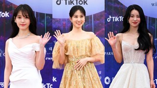 PARK EUNBIN IU & LIM JIYEON AT BAEKSANG AWARDS RED CARPET 2023