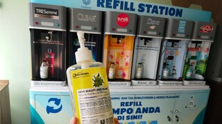 REFILL SHAMPOO UNILEVER DI SARUGA BINTARO! BISA BELI BERAPA AJA ECERAN!