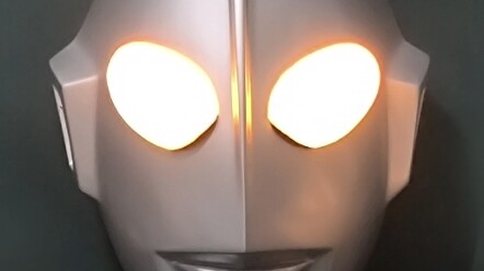 Ultraman Zoffie helmet display