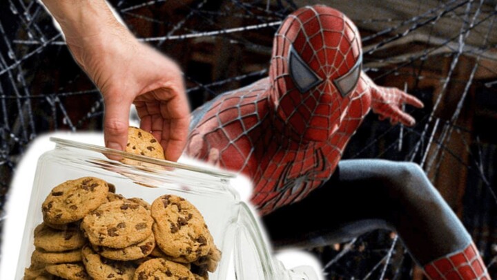 SPIDER MAN WITH HIS A COOKIE JAR #MEME😂😂😂😂😂💀💀💀