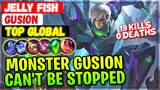 Monster Gusion Can't Be Stopped [ Top Global Gusion ] Jelly Fish - Mobile Legends Emblem And Build