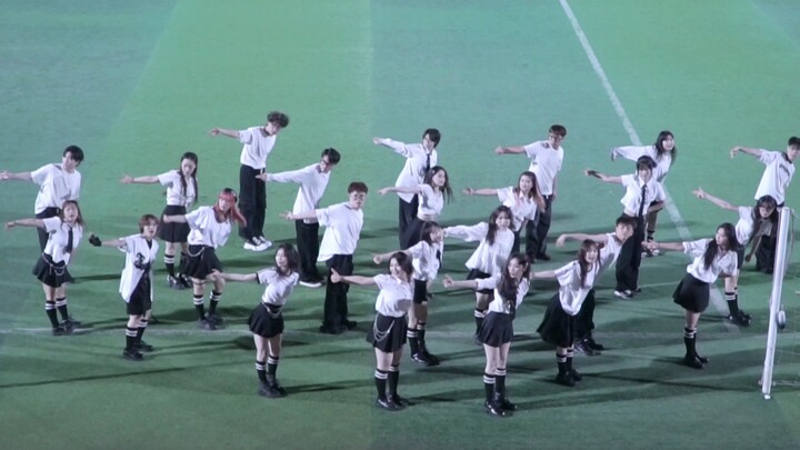 [Universitas Zhejiang] GADIS Penari TIDAK PERNAH MATI bersama di taman bermain saat hari hujan!