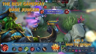 4 VS 5 ?? Bane Jungler To Strong 🔥🔥 | The Best Gameplay Bane Jungler | Tutorial bane Jungler