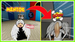 KASIHAN BANGET!!! MAMACIL GAK BISA MASUK KE LORONG BADGE MOMMY LONGLEG PUG A PILLAR!! ROBLOX MIKOCIL
