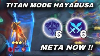 MAGIC CHESS BEST SYNERGY COMBO FOR TITAN MODE HAYABUSA ✅