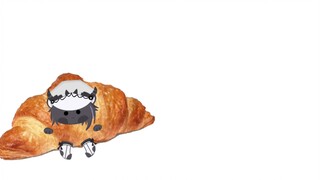 Croissant cat, but with Shanghai mom