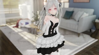 [Yếu MMD] Tóc đuôi ngựa đôi tai mèo yếu MMD-BlackMamba