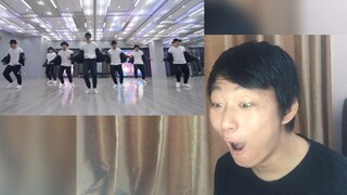 [Pertunjukan Malam Tahun Baru 2019 Lu Han] [Ruang Latihan Kinjaz] Reaksi REAKSI Dewa laki-laki sanga