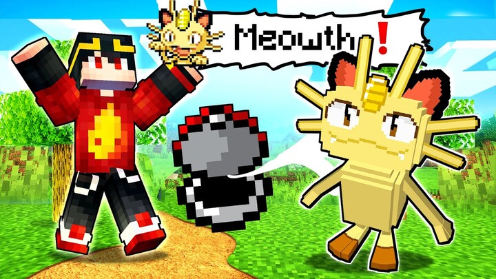Gua DAPATIN Pokemon-nya TEAM ROKET 'MEOWTH' di MINECRAFT ! 𝐄𝐏. 2