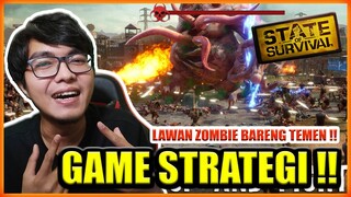 GAME STRATEGI ANDROID ZOMBIE BISA ONLINE BARENG TEMEN !! STATE OF SURVIVAL  !!