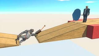 Who Can Cross an Unfinished Bridge - Animal Revolt Battle Simulator