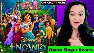 Opera Singer and Vocal Coach Reacts to "Encanto" Official Trailer