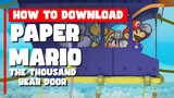 How to download Paper Mario The Thousand-Year Door on PC (SWITCH)