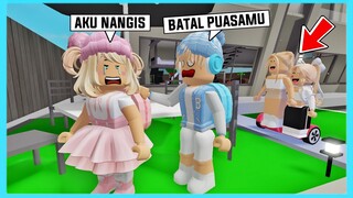 Adiku Batal Puasa Karna Menangis Di Roblox Brookhaven ft @Shasyaalala